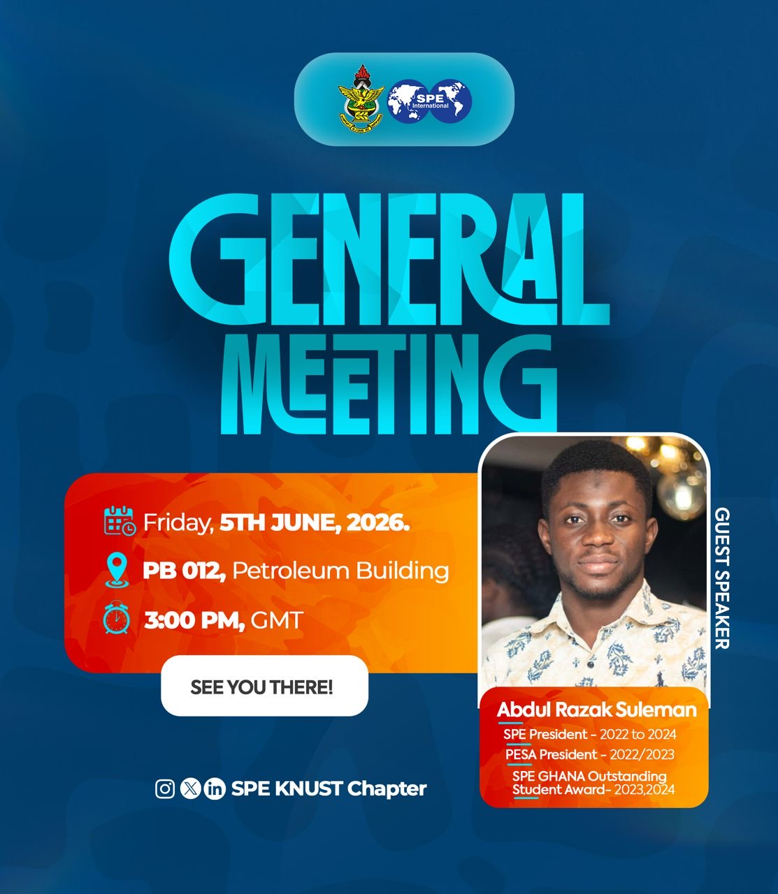 SPE KNUST General Meeting