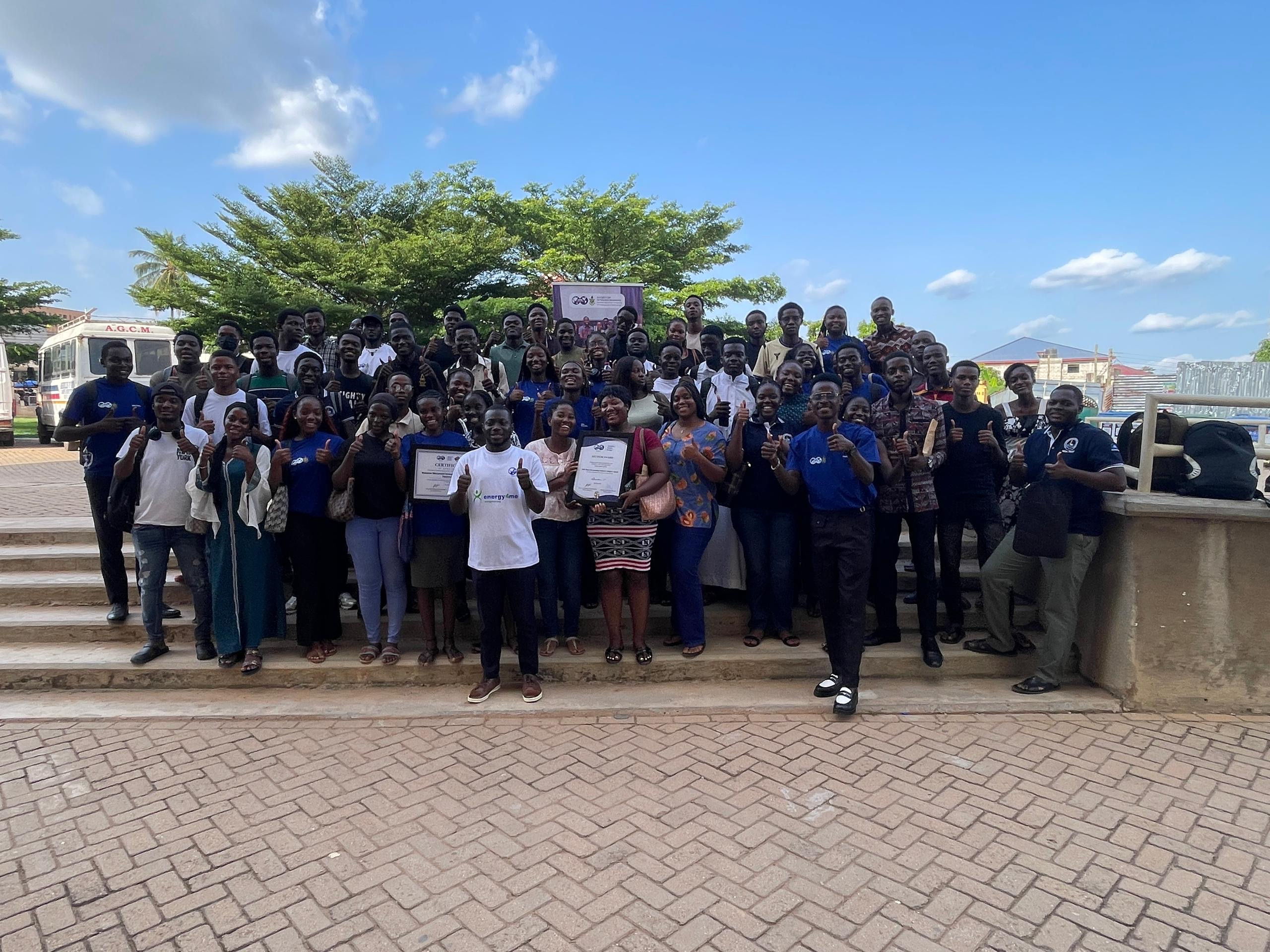 Members at a SPE-KNUST general meeting