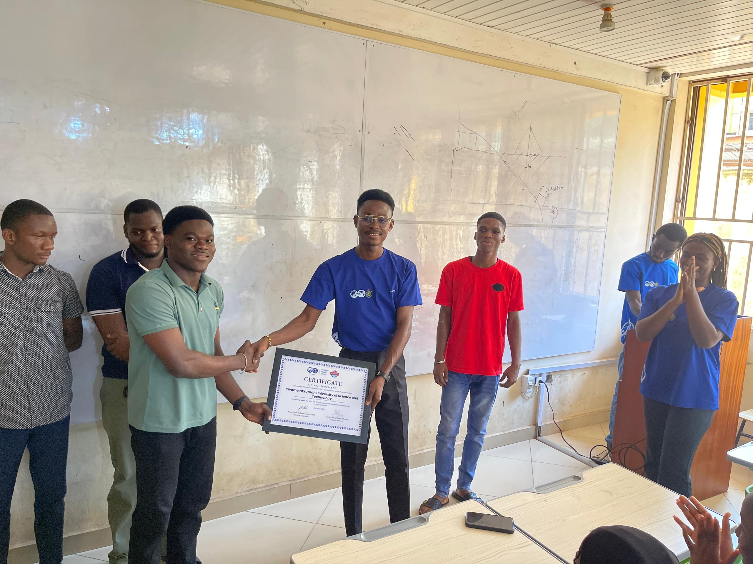 SPE KNUST General Meeting Awards Presentation