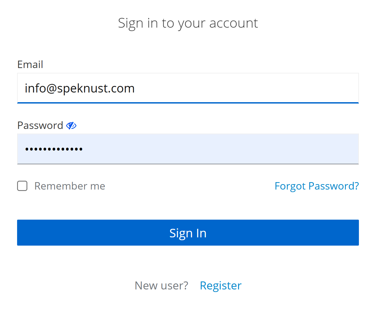 SPE account login